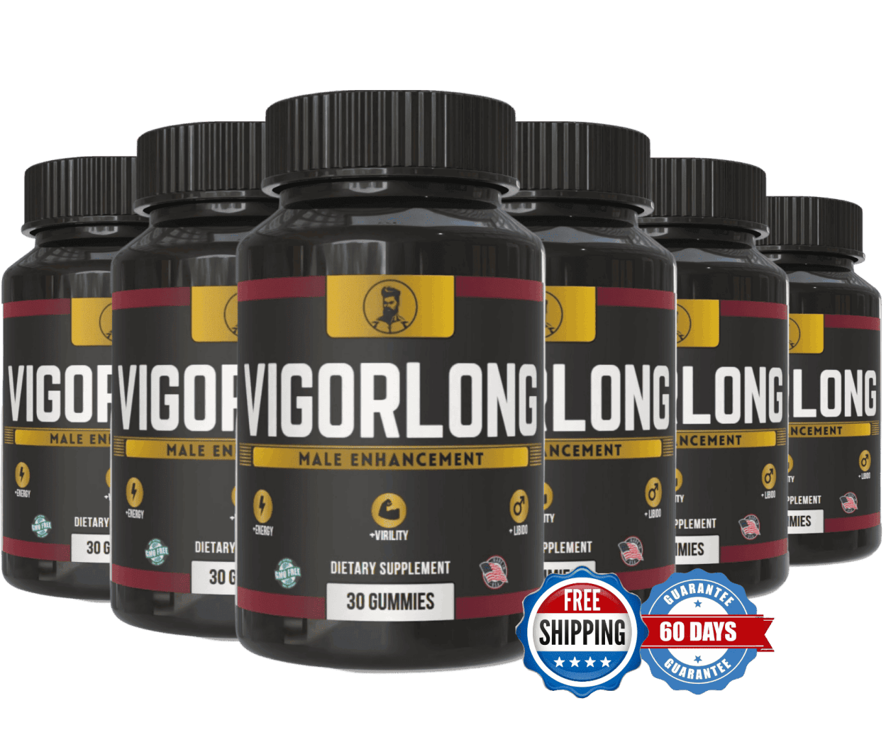  VigorLong Six Bottle Pack